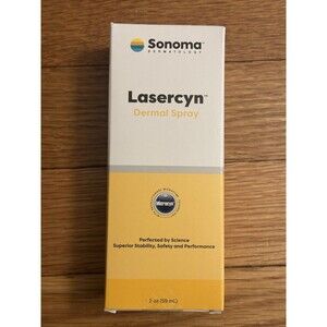 New Sonoma Dermatology Lasercyn Dermal Spray Hypochlorous Acid 2 Oz